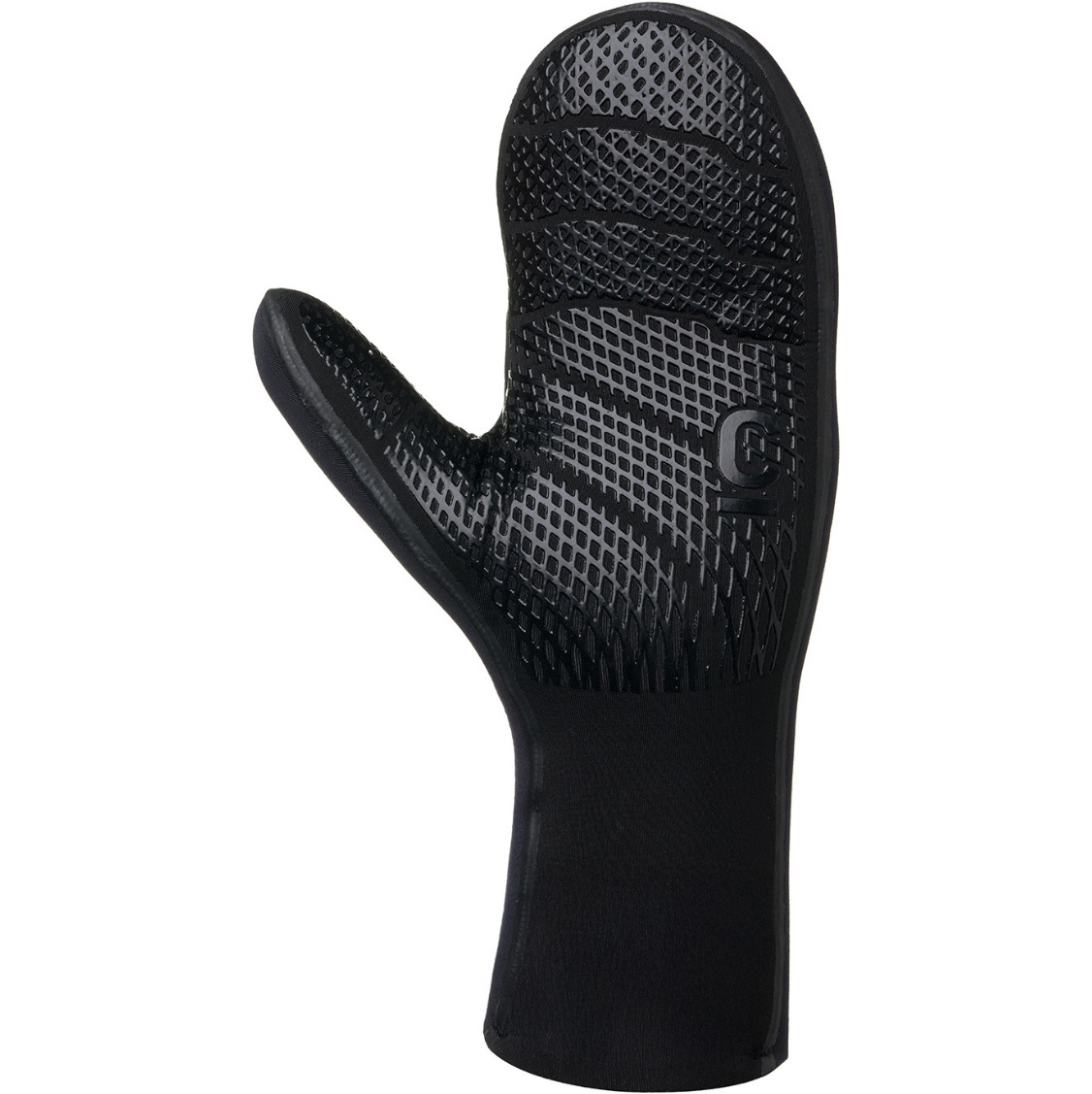 2025 C-Skins Wired+ 7mm Mitts C-GLWIP7S - Black